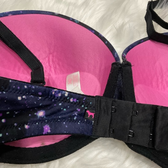 Y2K PINK Victorias Secret Starry Night Bra and Panty Set - Picture 4 of 10